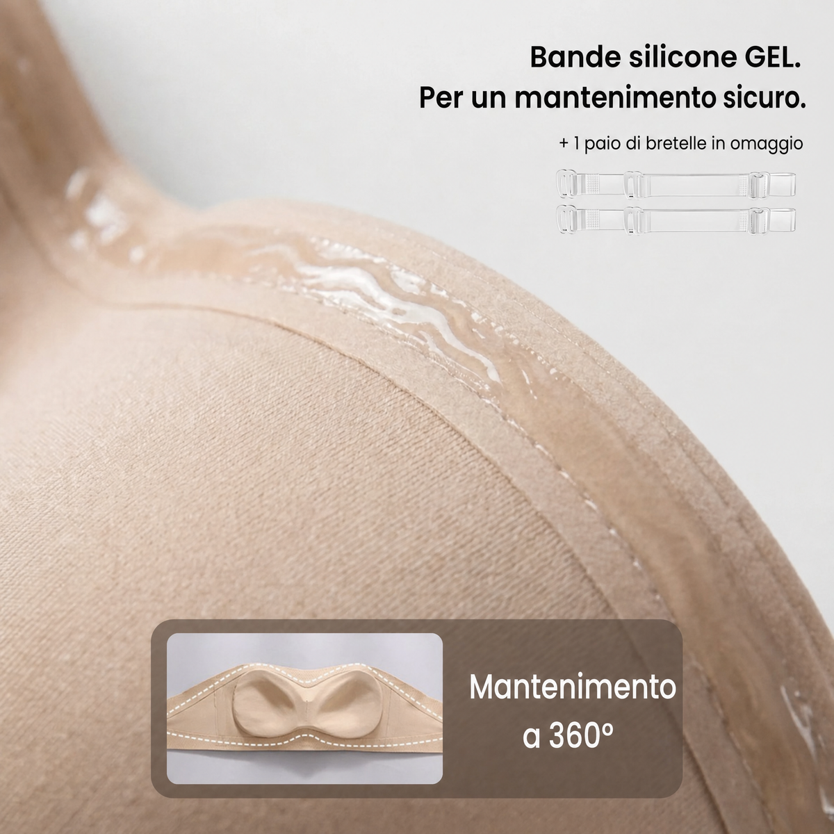 Reggiseno Invisibile Senza Spalline Velyapure