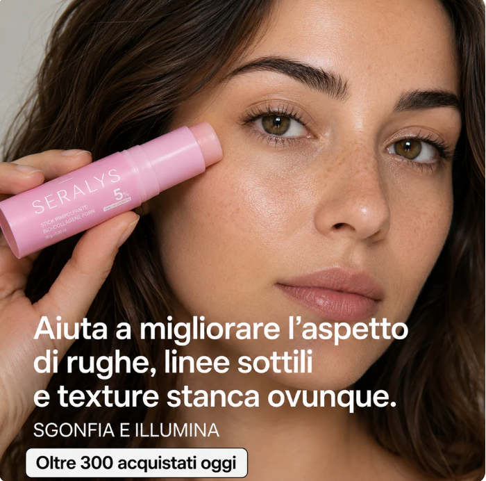 Raggiva — Stick Rimpolpante Occhi, Labbra e Collo | Collagene & PDRN